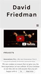 Mobile Screenshot of david-friedman.de